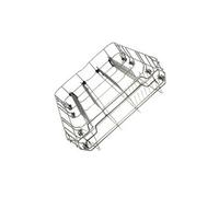 Panier inférieur 14 couverts pour lave vaisselle Proline 34421088