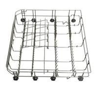 Panier inférieur avec roulettes (48,5 x 45,9 x 11,3 cm) pour lave-vaisselle Midea, Candy, Rosières, Finlux, Klarstein, Signature - 12976000001468