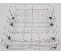 Panier inférieur avec roulettes (52,5 x 52,5 x 17,3 cm) pour lave-vaisselle BEKO, FAGOR, ALTUS, RPOLINE, SABA, IKEA - 1758972200