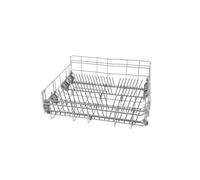 Bosch 20003053 Lower Crockery Basket w/ 6 Flip Tines + Stemware Support, Silver