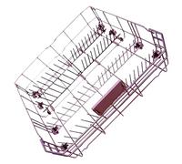 Panier inférieur d'origine Lave-vaisselle 1758972305 BEKO