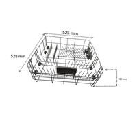 Panier inférieur - Lave-vaisselle - BEKO (107925)
