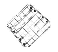 Beko Panier inférieur pour lave-vaisselle 52,5×52,8×12 cm (303751-11999 / 1758972600)