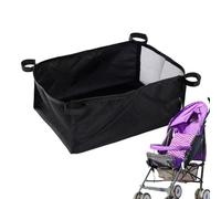 Panier Inférieur Pour Poussette Panier Grande Capacité Anti-Fuite Pliable