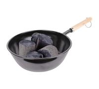 Panier Initial avec Manche en Bois, Outil pour brûler Le de la cavité, feu pour extérieur, Camping