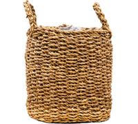 Panier Jack - Panier à plantes 34x31cm - Cache-pot pour plantes d'intérieur - Panier de rangement de couleur naturelle - Pour plantes & décoration - Robuste & léger