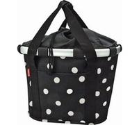 Panier KlickFix Bikebasket Noir à poids Noir et Blanc G
