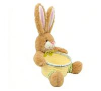 Panier lapin de Pâques, grand espace de rangement, 26 x 18 x 11 cm, porte-bonbons, panier à œufs de Pâques, portable et léger, pour fête d', fête à la maison, vacances