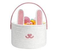 Panier lapin de Pâques pour enfants Conteneur chasse aux œufs