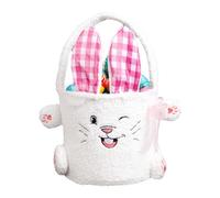 Panier lapin de Pâques | Sac de rangement en peluche lapin - Sacs à bonbons de Pâques | Pour la maison, fête, fête, pique-nique, festival, collations, jouets, bonbons