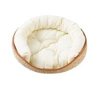 Panier Lit pour Chat,Panier Grotte Maison au Design esthétique en Corde de Coton tressée | Lit de Bureau pour Chat | pour Salle De Séjour, Chambre, Fenêtre, Sol, À L'Intérieur comme À L'Extérieur, Et