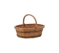 Panier Lucette en osier buff Bas