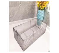 Panier Me-sh rectangulaire robuste en acier inoxydable 304, panier de crépine de filtre de lavage de rinçage de drainage de cuisine polyvalent(10mm- 30x30x10cm)