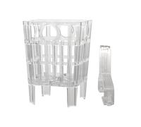 Panier mélangeur portable, récipient de filtre alimentaire résistant à la chaleur, outil de cuisine durable résistant aux rayures avec drainage facile, support multi-usage sûr pour la préparation de l