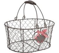 Aubry Gaspard – Panier en métal – Motif cœur