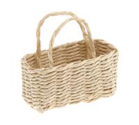 Panier Miniature Ovale, 4,5 X 2,2 X 4 Cm Pour Le Monde Des Lutins - Rico Design Marron