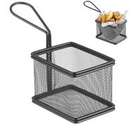 Panier miniature pour snacks frits avec anse 100x80x75 mm - Hendi 425619