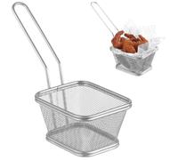 Panier miniature pour snacks frits avec anse 105x90x60 mm - Hendi 425664