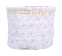 Panier Modèle Petit de Rangement Rose Coton Cosmétique Décoratif