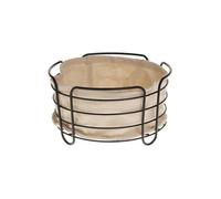 Panier Multi-Usage en Métal ""Bistrot"" 21cm Blanc