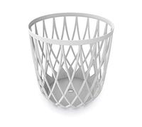 Panier multifonctionnel 55L Prosperplast Uniqubo en plastique couleur pierre blanche 44,7 (L) x 44,7 (l) x 45 (H) cm