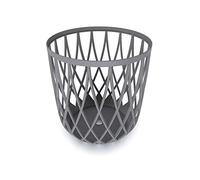 Panier multifonctionnel 55L Prosperplast Uniqubo en plastique de couleur gris pierre 44,7 (L) x 44,7 (l) x 45 (H) cm