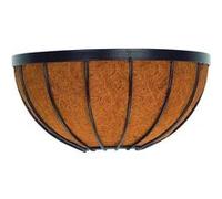 Panier Mural+Coco - Garden Id Georgian - 30 X 15 H19 Cm - Coco Premium - Structure Solide Marron G