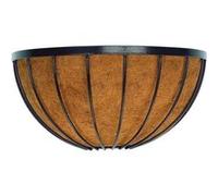 Panier Mural+Coco - Garden Id Georgian - 40X20 H20 Cm - Coco Premium - Structure Solide - Profond Pour Le Développement Des Plantes Marron G