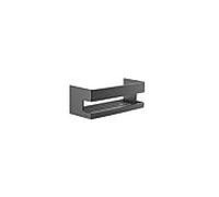 Panier mural Emco System 2 354500520 225 x 89,5 x 92 mm, fixation invisible, finition chrome noir brossé