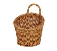 Panier mural en plastique tissé pour rangement de cuisine, support polyvalent pour légumes, articles divers, plantes et fleurs - Solution de décoration d'intérieur (3#)