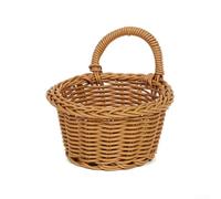 Panier mural en plastique tissé pour rangement de cuisine, support polyvalent pour légumes, articles divers, plantes et fleurs - Solution de décoration d'intérieur (1#)