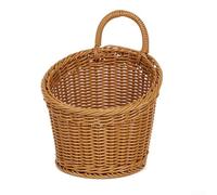 Panier mural en plastique tissé pour rangement de cuisine, support polyvalent pour légumes, articles divers, plantes et fleurs - Solution de décoration d'intérieur (4#)