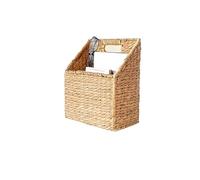 panier mural Paniers de rangement suspendus en forme gourde, tissage d'herbe, for organiser des fichiers, livres, accessoires courrier, paniers, décoration maison rurale(L)
