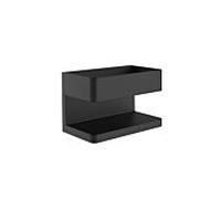 Panier mural rond Emco C 434513302 114,1 x 163 x 89 mm, noir