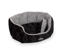 Panier ovale pour chien Nobby Pet Ceno Noir 45x40x19 cm