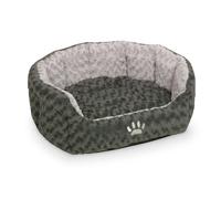 Panier ovale pour chien Nobby Pet Seoli Gris 45x40x19 cm