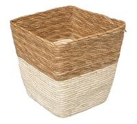 FIVE Simply Smart - Boîte de Rangement Déco Tressée 31x31cm Naturel Beige