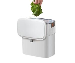 Panier - Panier à Déchets Abdominaux | Caddy De Déchets Alimentaire | Panier De Compost De Cuisine Pour Comptoir, Chambre à Coucher, Bureau, Table, Voiture, Salle De Bain, Armoire, Organisation