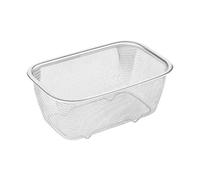 Panier passoire à pâtes - Bol passoire en acier inoxydable | Passoires alimentaires, support rectangulaire pour frites, service de table frite, outil de cuisson de pommes de terre pour faire bouillir