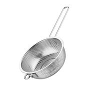 Panier passoire avec panier passoire robuste en acier inoxydable pour cuisiner et préparer des repas