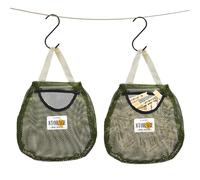 Panier pince à linge a suspendre, 2 mailles u ouvert vert foncé porte - clous, largement utilisé dans les sacs à clous de vêtements pour la salle de bain de la chambre à coucher de la buanderie