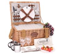 Malle Panier Pique Nique osier Les Jardins de la Comtesse Concorde 2 personnes