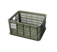basil fietskrat s - Klein - 17.5 Liter - groen