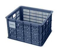 Panier plastique Basil Crate Bleu
