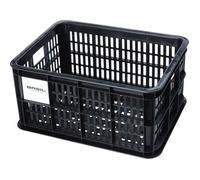 Panier plastique Basil Crate pour porte-bagage avant/arrière - noir - 29x39,5x21 cm - BASIL - Adulte - Homme