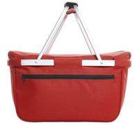 Panier pliable cabas courses - 1815015 - rouge