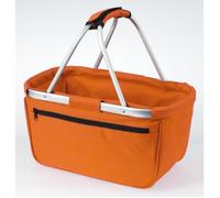 Panier pliable cabas courses shopping 1803939 orange