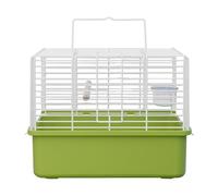 Panier portatif en métal de cage d'oiseau avec le grand espace | Cage de transport résistante aux arcs pour perroquets pour oiseaux, petits animaux, maison, randonnée