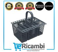 Panier porte-couverts coulissant lave-vaisselle Hotpoint Ariston Indesit C003...