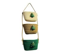 Panier Porte-Serviette Suspendu Boho,Organisateur Suspendu Murale Pour Cuisine Appartement Chambre Placard - Gain de Place Organisateur pour Buanderie Entrée Chambre Appartement Dortoir Salle de Bain